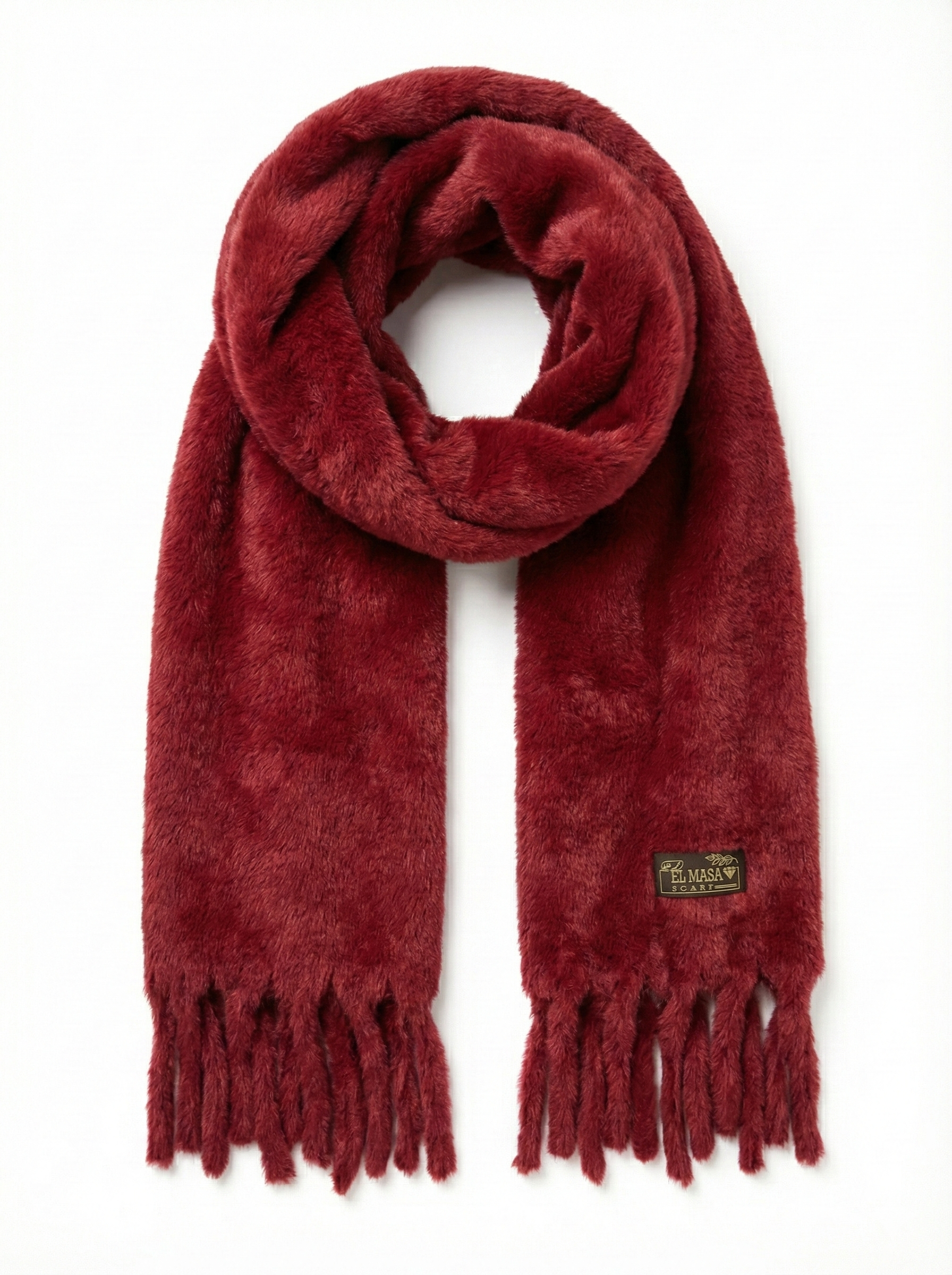 وشاح ميكاسا الأحمر – نسخة الفرو الأصلية